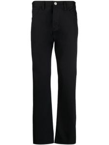 Giorgio Armani pantalon droit à poches multiples - Bleu