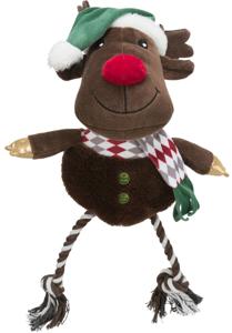 Xmas Rendier - Pluche/Katoen Knuffel - 49 cm