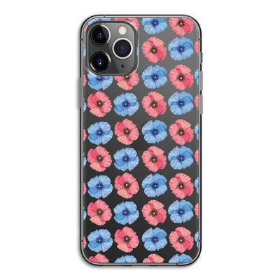Klaproosjes: iPhone 11 Pro Transparant Hoesje
