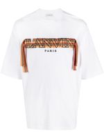 Lanvin t-shirt en coton à broderies - Blanc