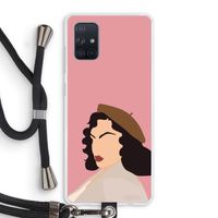 Confidence: Samsung Galaxy A71 Transparant Hoesje met koord