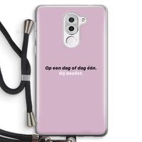 gij beslist: Honor 6X Transparant Hoesje met koord