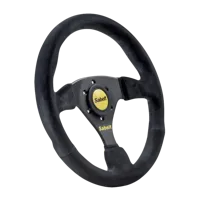 Sabelt - 3 Spaaks Zwart Suede SW-633