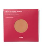 HEMA Navulling bronzer 02 almond matt