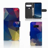 Samsung Galaxy S8 | Book Case | Polygon Dark
