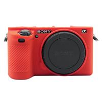 PULUZ siliconen beschermhoes voor Sony ILCE-6500(Red)