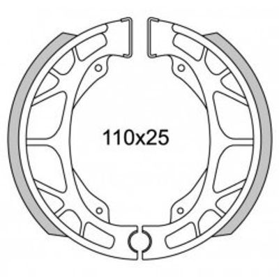 Newfren remblokset fd0256 rs-50 (2007) voor