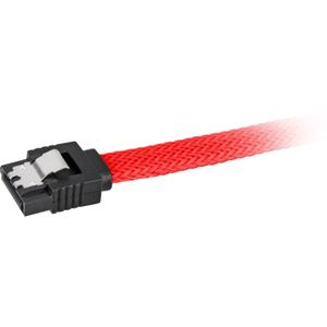 Sharkoon 0.45m, 2xSataIII SATA-kabel 0,45 m SATA 7-pin Rood