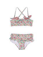 Bonpoint bikini à fleurs - Vert - thumbnail