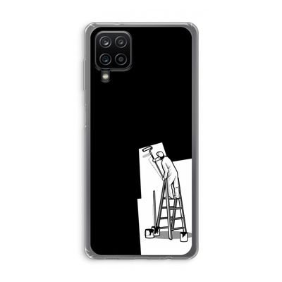 Musketon Painter: Samsung Galaxy A12 Transparant Hoesje