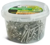 Meuwissen Agro Vlonderschroeven 5,0 x 50 mm, RVS 150 stuks + 2 bitjes