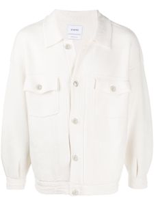 Barrie veste oversize boutonnée - Blanc