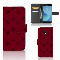 Samsung Galaxy J3 2017 Telefoon Hoesje Sterren - thumbnail