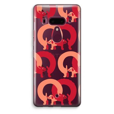 Dogs: HTC U12+ Transparant Hoesje