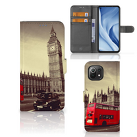 Xiaomi 11 Lite 5G NE | Mi 11 Lite Flip Cover Londen - thumbnail