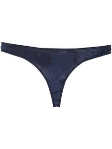 Marlies Dekkers string Supernova à motif d'étoiles - Bleu