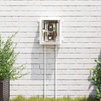 VidaXL Bedieningskast grijs 47 x 20 x 60 cm abs kunststof