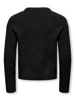 Kids ONLY winter sweater meisjes - zwart - KogKatia - regular fit