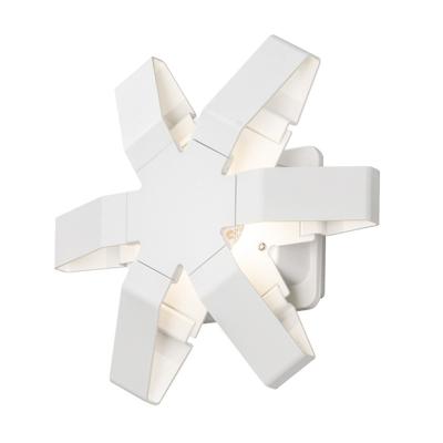 KonstSmide Ultra design buitenlampPescara Star 25cm wit - 7977-250
