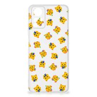 TPU bumper voor Xiaomi Redmi Note 12S Katten Emojis - thumbnail