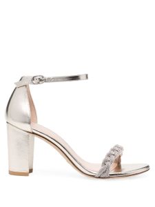 Stuart Weitzman sandales Nudistcurve 80 mm à ornements