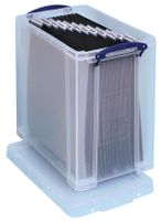 Really Useful Box opbergdoos 25 liter, transparant - thumbnail