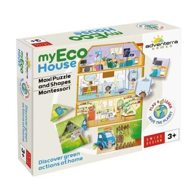 Educatieve spellen - GEOMAG - Mijn Eco Huis - Montessorimethode - Huisbouw - Milieubewustzijn