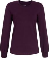 Paars katoenen pyjamashirt Ringella