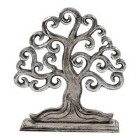 Houten Tree of Life Wit (18 x 15 cm)
