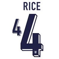 Rice 4 (Officiële Engeland Bedrukking 2024-2025)