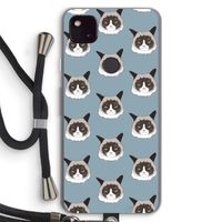It's a Purrr Case: Pixel 4a 5G Transparant Hoesje met koord