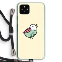 Birdy: Pixel 5a 5G Transparant Hoesje met koord