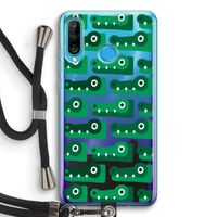 Crocs: Huawei P30 Lite Transparant Hoesje met koord