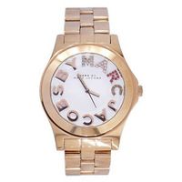 Horlogeband Marc by Marc Jacobs MBM3138 Roestvrij staal (RVS) Rosé 20mm