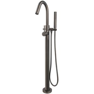 Wiesbaden Caral Vrijstaande Badmengkraan Gunmetal - Luxe Design