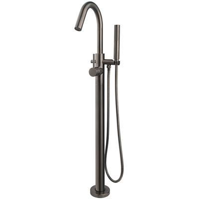 Wiesbaden Caral Vrijstaande Badmengkraan Gunmetal - Luxe Design