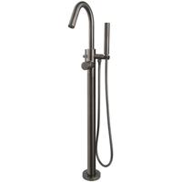 Wiesbaden Caral Vrijstaande Badmengkraan Gunmetal - Luxe Design