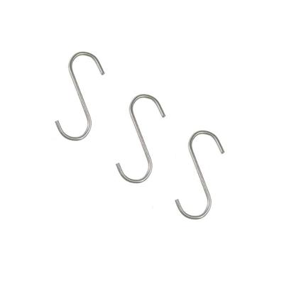 Benson S-haken / ophanghaken - 3x stuks - metaal - ophanghaakjes