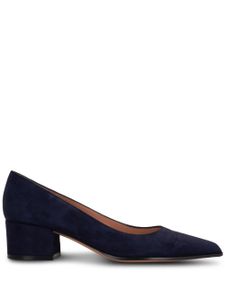 Gianvito Rossi escarpins Piper en daim 50 mm - Bleu