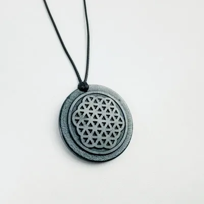 Shungiet Bloem des Levens Ketting - Sieraden - Spiritueelboek.nl