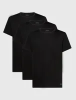 Calvin Klein 3-pack heren T-shirts - Crew neck - 100% katoenen heren ondershirts met ronde hals en korte mouw