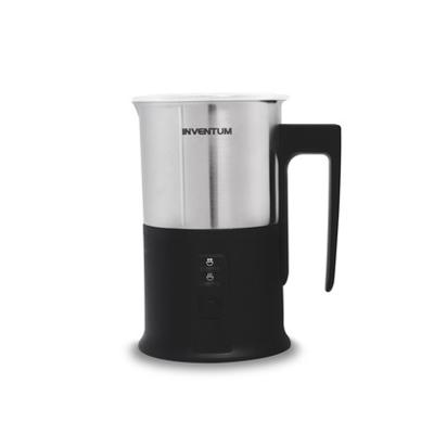 Inventum mk350 melkopschuimer zwart/rvs