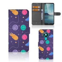 Nokia 3.4 Wallet Case met Pasjes Space