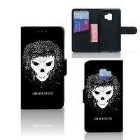 Telefoonhoesje met Naam Samsung Galaxy J2 Core Skull Hair - thumbnail