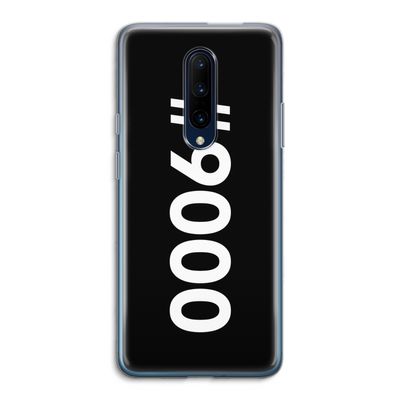#9000: OnePlus 7 Pro Transparant Hoesje