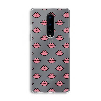 Lipjes: OnePlus 8 Transparant Hoesje