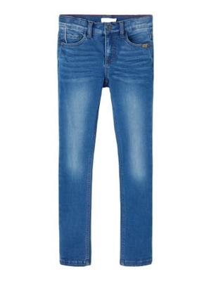 Name it winter jeansbroek jongens - blauw - xslim fit - NkmTheo