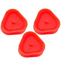 Speelkaartenhouder - 7x - kunststof - 8,6 cm - kaarthouder spelletjes