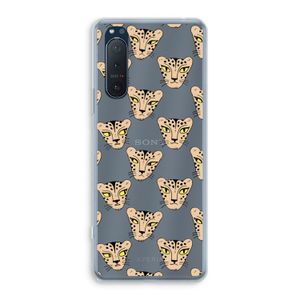Tijger: Sony Xperia 5 II Transparant Hoesje