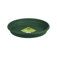Opvangbord - groen - kunststof - D26 cm - onderschaal/opvangbord
